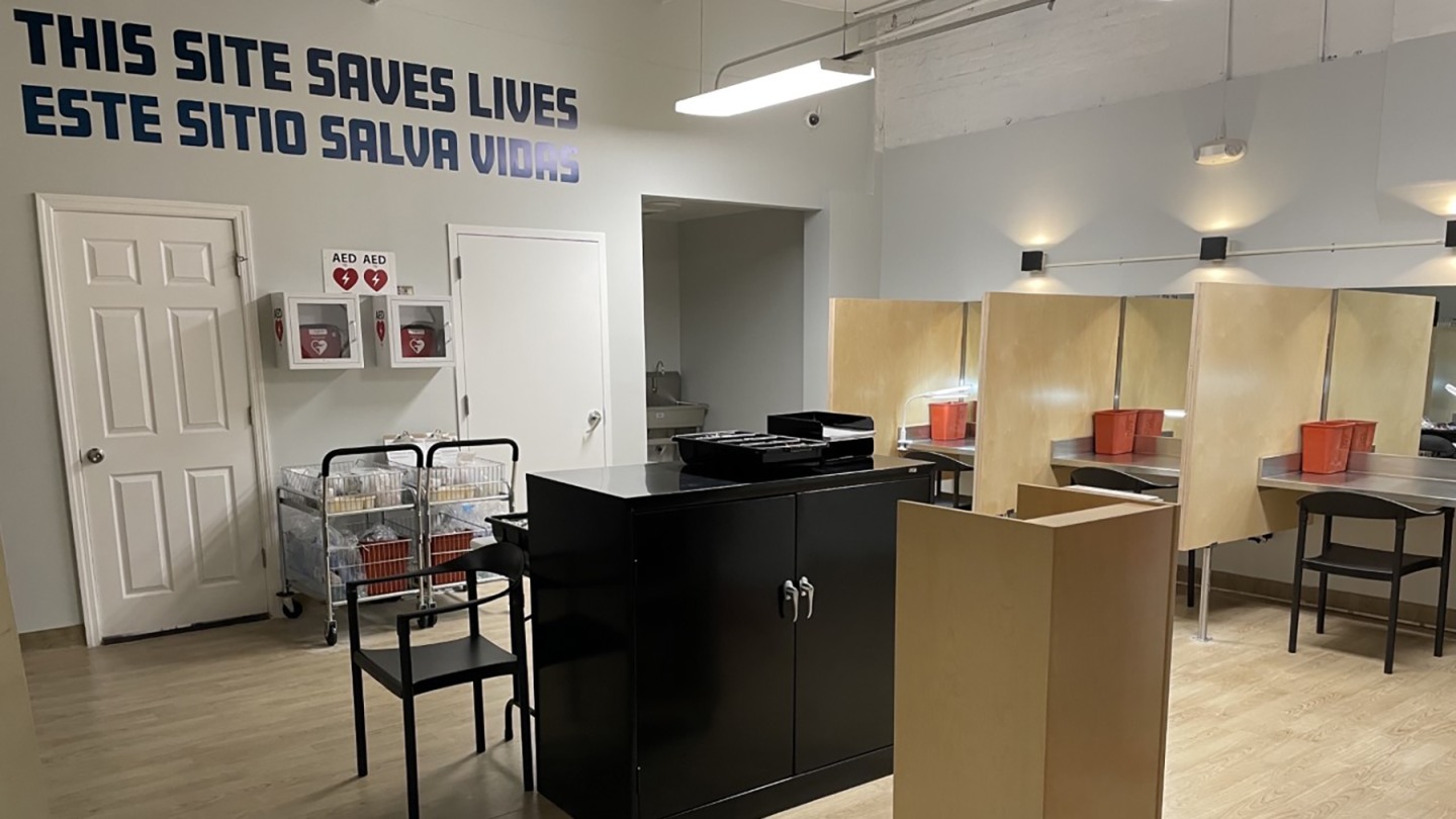 Overdose prevention sites not associated with increase in crime